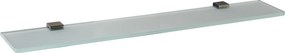 Slezák - RAV Polička sklenená 600 mm NIL - NLA0900/60MG, Metal Grey