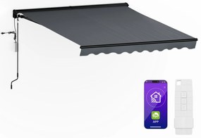 CloudShade Markíza, Inteligentné ovládanie, UV ochrana, Montáž na stenu