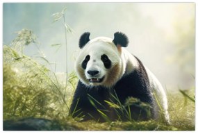Obraz - Panda (90x60 cm)