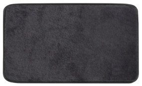 Gedy Gedy, FUZZY kúpeľňová predložka, 50x80cm, 100% polyester, protišmyk, čierna, 96FY508014