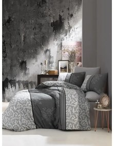BedTex Bavlnené povlečení Natura šedá, 220 x 200cm, 2 ks 70 x 90 cm
