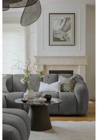 Sivá rohová pohovka (pravý roh/do tvaru "U") Shell – Miuform