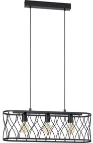 Eglo 43554 - Luster na lanku GILTSPUR 3xE27/40W/230V