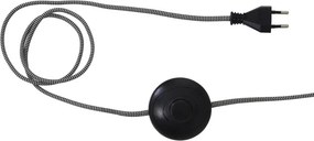 Šedá drevená stojaca lampa Elmer cement - 84 * 26 * 125 cm