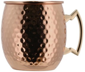 Oceľové hrnčeky v súprave 2 ks v medenej farbe 400 ml Moscow Mule – Lyngby Glas