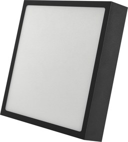 XXXLutz STROPNÉ LED SVIETIDLO, 22.5/4.2/22.5 cm - Interiérové svietidlá - 005710070402