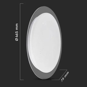 LED Stmievateľné stropné svietidlo LED/40W/230V 3000K/4000K/6500K + DO