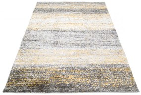 Kusový koberec Shaggy Piska žltý 80x150cm