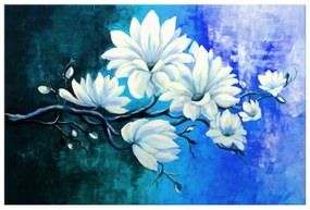 Gario Ručne maľovaný obraz Úžasná magnólia Rozmery: 100 x 70 cm