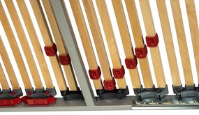 BeCo 7-zónový lamelový rošt Trio Powerflex, nastaviteľný, 3 veľkosti (140 x 200 cm)  (100328914)