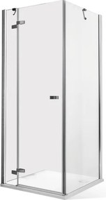 Roltechnik Štvorcový sprchovací kút CORNER ELEGANT LEFT 90 cm 90 cm