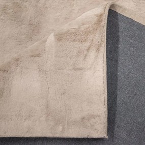 Dekorstudio Kožušinový koberec TOPIA - sivobéžový Rozmer koberca: 120x170cm