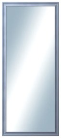 DANTIK - Zrkadlo v rámu, rozmer s rámom 60x140 cm z lišty KOSTELNÍ malá modrá (3166)