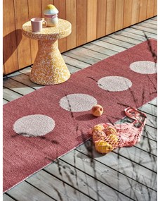 Svetločervený vnútorný a vonkajší behúň 70x280 cm Vera Pop Blush – Pappelina