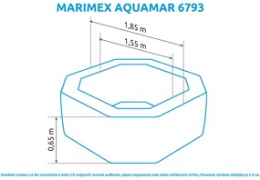 Marimex | Vírivý bazén Marimex AQUAMAR  6793 | 11400289