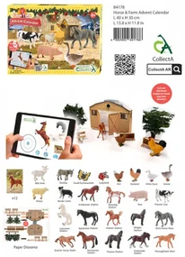 COLLECTA Adventný kalendár-farma a kone