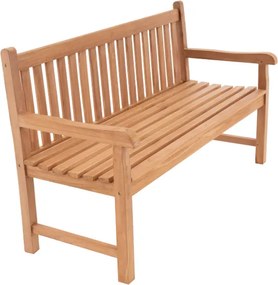 Divero 34977 Záhradná lavica Divero 3-miestna, masív 150 cm