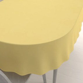 Biante Teflónový oválny obrus - Paris TF-121 Svetlo žltý 50x100 cm