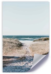 Gario Plagát Ideme na pláž Farba rámu: Bez rámu, Veľkosť: 60 x 90 cm