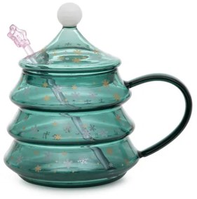 Hrnček BENICA stromček, s vrchnákom 865232 400 ml