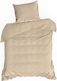 SATÉNOVÉ OBLIEČKY VERA 140X200 CM, 1 KS 70X80 CM BÉŽOVÉ