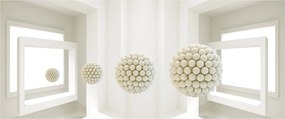 Obraz - Pohľad dovnútra - abstraktné (120x50 cm)