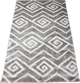 Koberec Boho 638 D.GREY/CREAM rozmery koberec: 80x150 cm