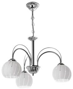Luster na reťazi 3xE27/60W/230V