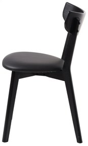 PERO DREVENÁ STOLIČKA black