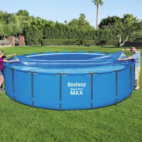 Bestway Sol&aacute;rna baz&eacute;nov&aacute; plachta Flowclear 549 cm 92090