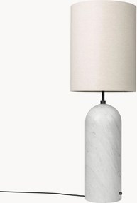 Stmievateľná stojacia lampa's mramorovým podstavcom Gravity, V 130 cm