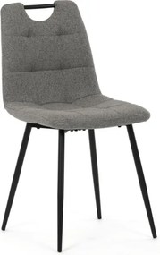 Jedálenská stolička sivá DCL-V2017 GREY2