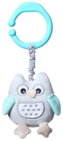 BabyOno Závesná hračka s vibrácií Owl Sophia - modrá
