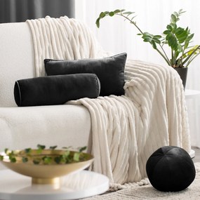 DEKORAČNÝ VANKÚŠ GAJA5 15X45 CM SVETLOBÉŽOVÁ