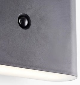 Brilliant - LED vonkajšie nabíjacie nástenné svietidlo so senzorom XINO LED/3W/5