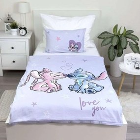 Obliečky Disney Lilo and Stitch do postieľky 135x100cm+40x60cm Setino