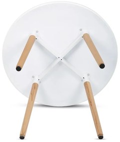 Autronic BONTEC Jedálenský stôl 90x90cm, mdf DT-306 WT Farba: Biela
