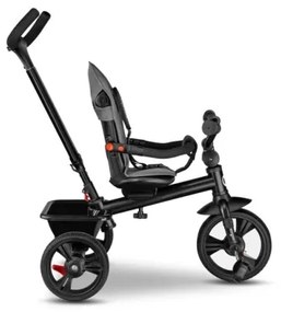 Lionelo - Detská trojkolka HAARI šedá/čierna