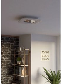 Eglo 901234 - LED Stmievateľné stropné svietidlo MACCHIONI LED/20W/230V biela + DO