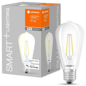LEDVANCE Inteligentná LED žiarovka SMART+ WIFI, E27, ST64, E60, 5,5W, 806lm, 2700K, teplá biela