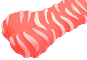 Gumová hračka pre psov BONE 18 cm, ružová
