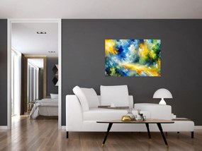 Obraz - Abstraktný slnečný deň (90x60 cm)