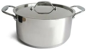 Kitchisimo Nehrdzavejúci kastról s pokrievkou Chef, 5 l, 24 cm