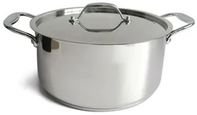 Kitchisimo Nehrdzavejúci kastról s pokrievkou Chef, 5 l, 24 cm