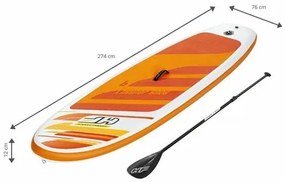 Bestway Paddle Board Aqua Journey Set, 274 x 76 x 12 cm