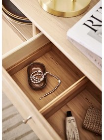 Nízka komoda v dekore duba 267x61 cm Mistral - Hammel Furniture