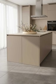 Dekoračná miska ORYVEN, sklolaminát, priemer 40 cm, béžová