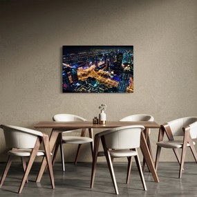 Obraz nočného mesta (90x60 cm)