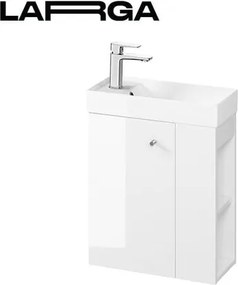 Cersanit LARGA kúpeľňová skrinka pod umývadlo 49,2x55,1x21,5 cm biela lesk S932-110-DSM