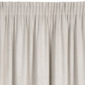 ZÁVES NA PÁSKE ERIS 140X270 CM BÉŽOVÁ